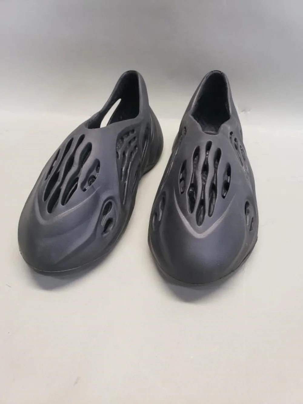 Nature Breeze Black Ventilated Slip-On Foam Sandals